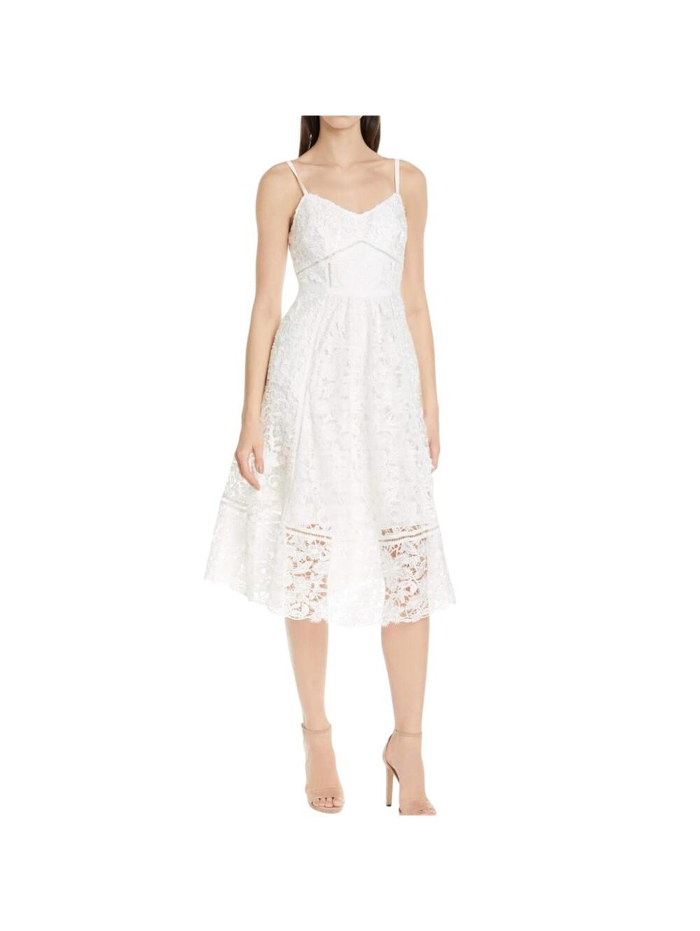 Ted Baker London Valens Lace Midi Dress Size 4